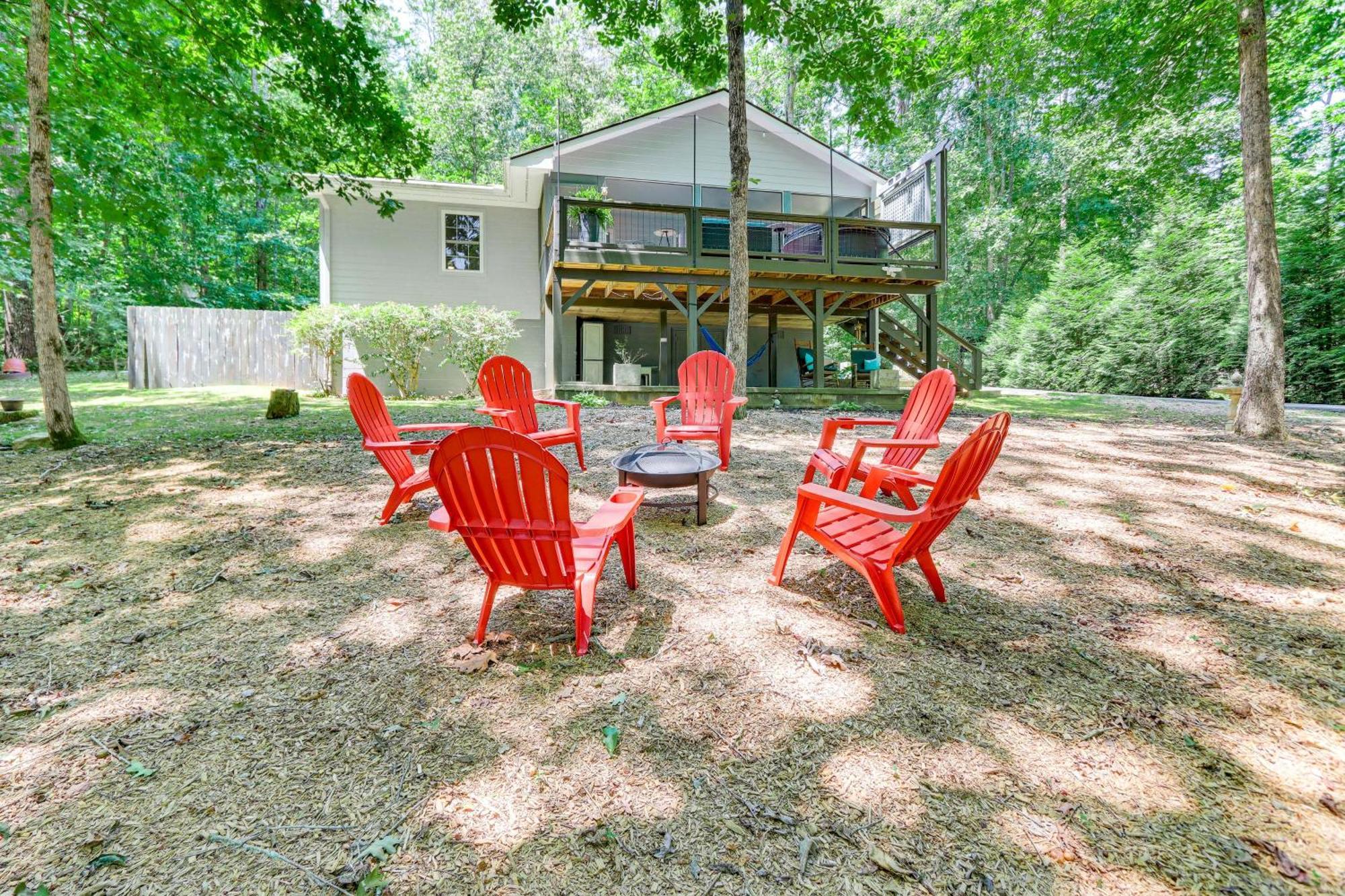 Pet-Friendly Home With Hot Tub In Blue Ridge! Dış mekan fotoğraf